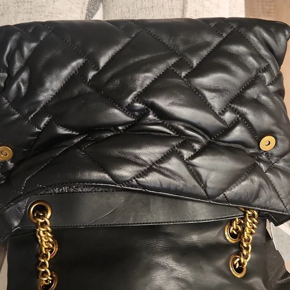 XXL Kensington Soft Quilted Leather Shoulder Bag Authentic - Picture 12 of 15